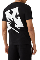Hand Arrow Print T-Shirt